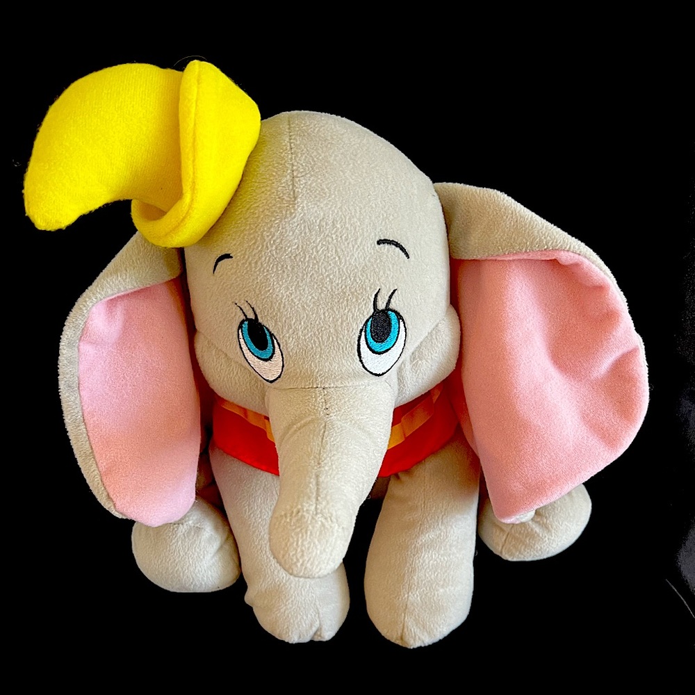 Disneyland stuffed character: “Dumbo” in good condition, approx. 14”